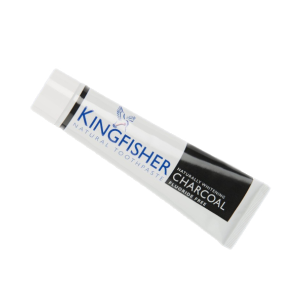 Charcoal Naturally Whitening Toothpaste - Kingfisher