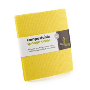Compostable Sponge Cleaning Cloths - Ecoliving